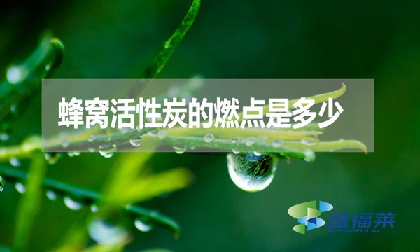 蜂窩活性炭的燃點(diǎn)是多少？可以點(diǎn)燃嗎？