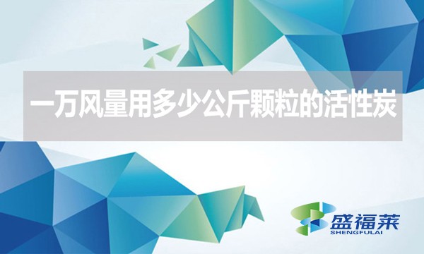 一萬風量用多少公斤顆粒的活性炭？