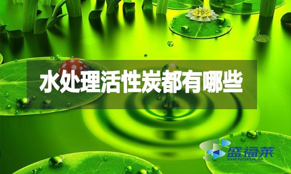 水處理活性炭都有哪些？